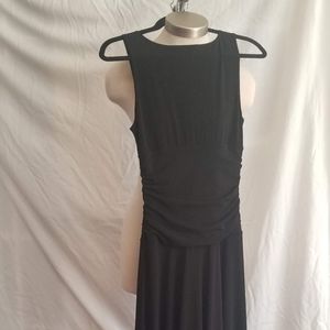 Designer Black maxi length dresse